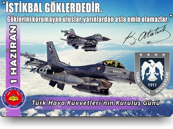 Türk Hava Kuvvetlerimizin Kuruluşunun 107.Yılı